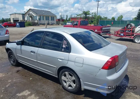 2004 Honda Civic Ex from USA, damaged, VIN 2HGES26744H512055